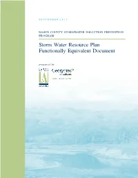 Ater Resource Plan Functionally Equivalent Document