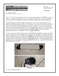 The Cp-E™ ∆Core™ Intercooler Kit Is a Front Mount