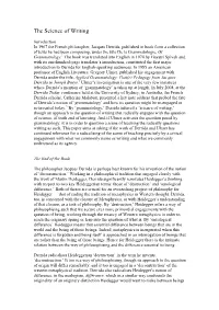 The Science of Writing