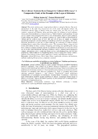 Have Library Symbols Been Changed by Cultural Differences? a Comparative Study of the Example of the Logos of Libraries