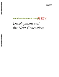 World Development Report