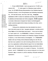 L 1. Project AERODYNAMIC, Which Was Approved for FY 1967 in The