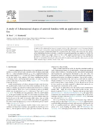 A Study of 3-Dimensional Shapes of Asteroid Families with an Application to Eos T ⁎ M