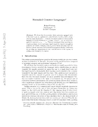 Bounded Counter Languages