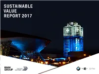 SUSTAINABLE VALUE REPORT 2017 Introduction ABOUT THIS REPORT