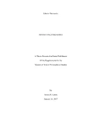 Divine Utilitarianism