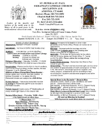 Web Site: Very Rev