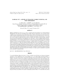 Bambara Nut: a Review of Utilisation, Market Potential and Crop Improvement