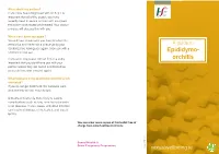 Epididymo- Orchitis