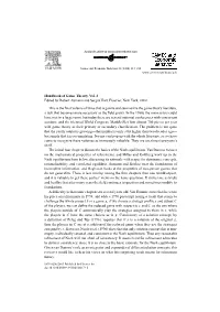 Handbook of Game Theory, Vol. 3 Edited by Robert Aumann and Sergiu Hart, Elsevier, New York, 2002
