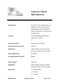 Inspector's Report ABP-306814-20