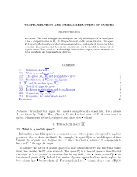 Tropicalization and Semistable Reduction of Curves