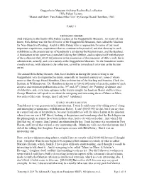 “Manet and Marx: Two Sides of the Coin” by George Heard Hamilton, 1983