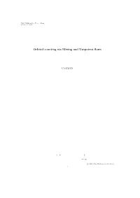 Orbital Counting Via Mixing and Unipotent Flows