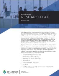 Research Lab