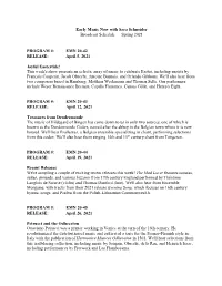 Spring 2021 PROGRAM #: EMN 20-42 RELEASE
