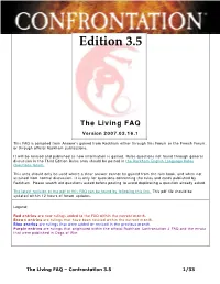 The Living FAQ
