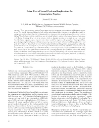 2.3 Avian Uses of Vernal Pools and Implications for Conservation Practice