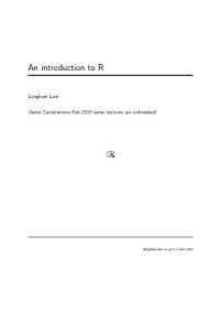 An Introduction to R