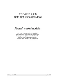 ECCAIRS 4.2.8 Data Definition Standard