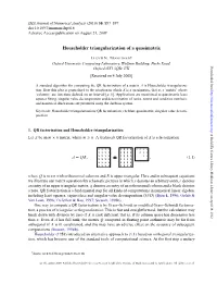 Householder Triangularization of a Quasimatrix