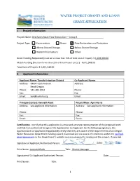 Grant Application