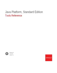 Java Platform, Standard Edition Tools Reference