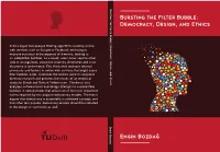 Bursting the Filter Bubble