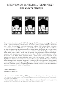 Sur Assata Shakur
