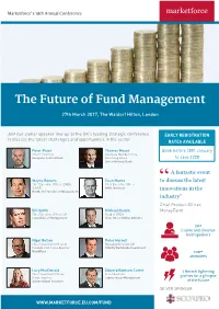 The Future of Fund Management
