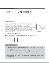 11.-HYPERBOLA-THEORY.Pdf