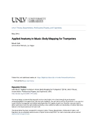 Applied Anatomy in Music: Body Mapping for Trumpeters