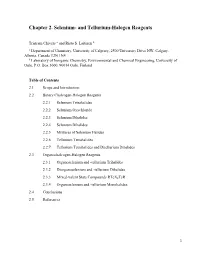 Chapter 2. Selenium- and Tellurium-Halogen Reagents