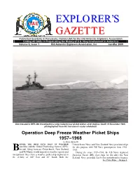 Explorer's Gazette