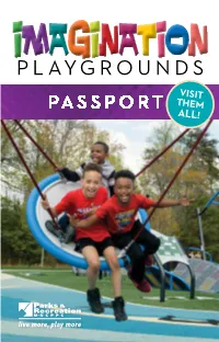 Imagination PLAYGROUNDS VISIT PASSPORT THEM ALL!