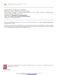 Scale Structure and Similarity of Melodies Author(S): James C