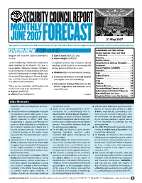 Security Council Report