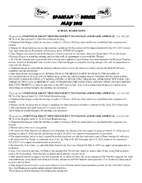 Spartan Scroll May 2018