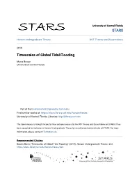 Timescales of Global Tidal Flooding