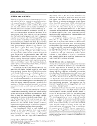 Wimps and Machos ENCYCLOPEDIA of ASTRONOMY and ASTROPHYSICS