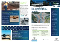 Gateway Upgrade North Project Newsletter—January 2018