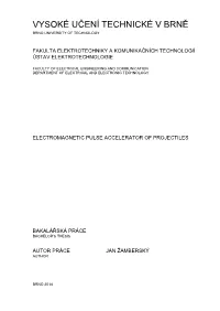 Electromagnetic Pulse Accelerator of Projectiles