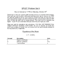 SPU27: Problem Set 6