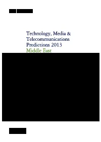 Technology, Media & Telecommunications Predictions