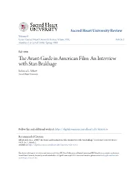 An Interview with Stan Brakhage Rebecca L