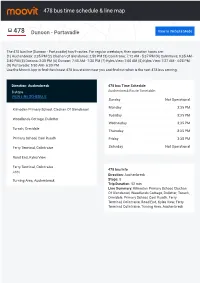 478 Bus Time Schedule & Line Route