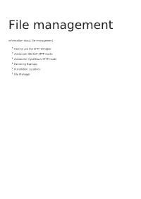 File Management