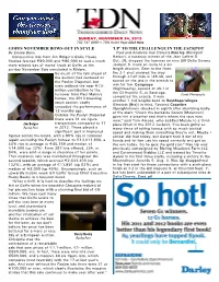 Goffs November Bows out in Style