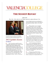 The Session Report