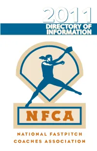 2011 NFCA Directory